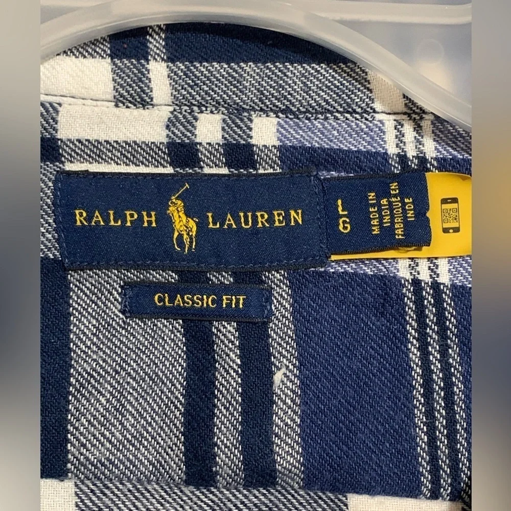Ralph Lauren Boys Button-down Shirt sz L